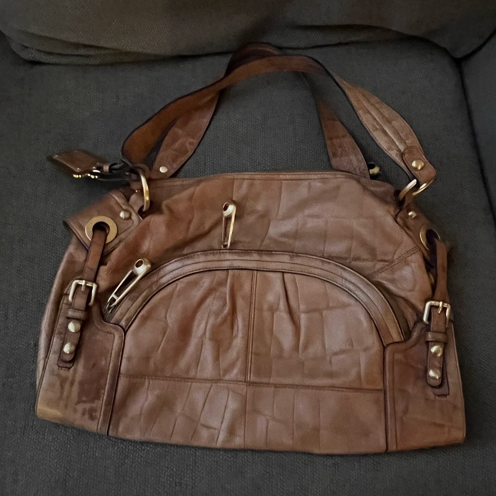 B makaosky full size bag/ purse color: Tan